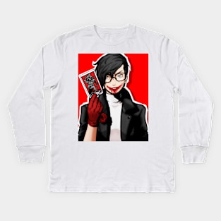 The Wild Card - Akira Kids Long Sleeve T-Shirt